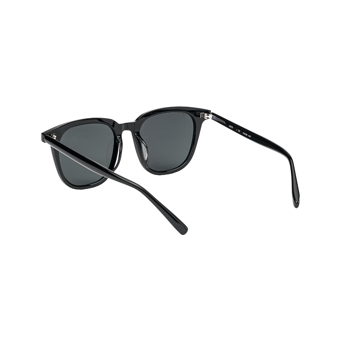 테츠오아이웨어 시티 선글라스 C1 블랙 & 블랙 렌즈(TETSUO EYEWEAR City C1 Black & Black Lens) - 3