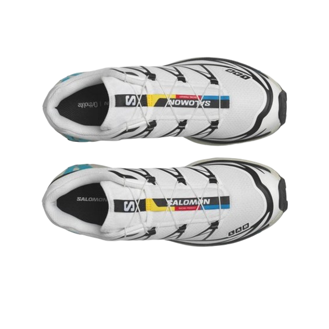 살로몬 XT-6 블랙 화이트 블루 큐라카오(Salomon XT-6 Black White Blue Curacao) - 2
