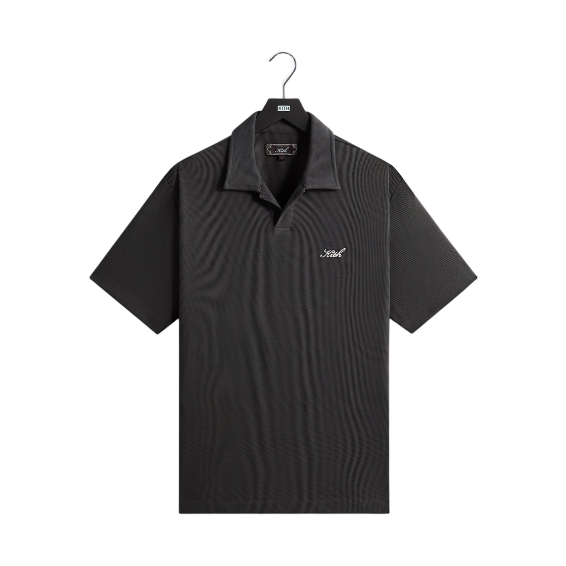 키스 마이크로 와플 드류 폴로 카본(Kith Micro Waffle Drew Polo Carbon) - 1