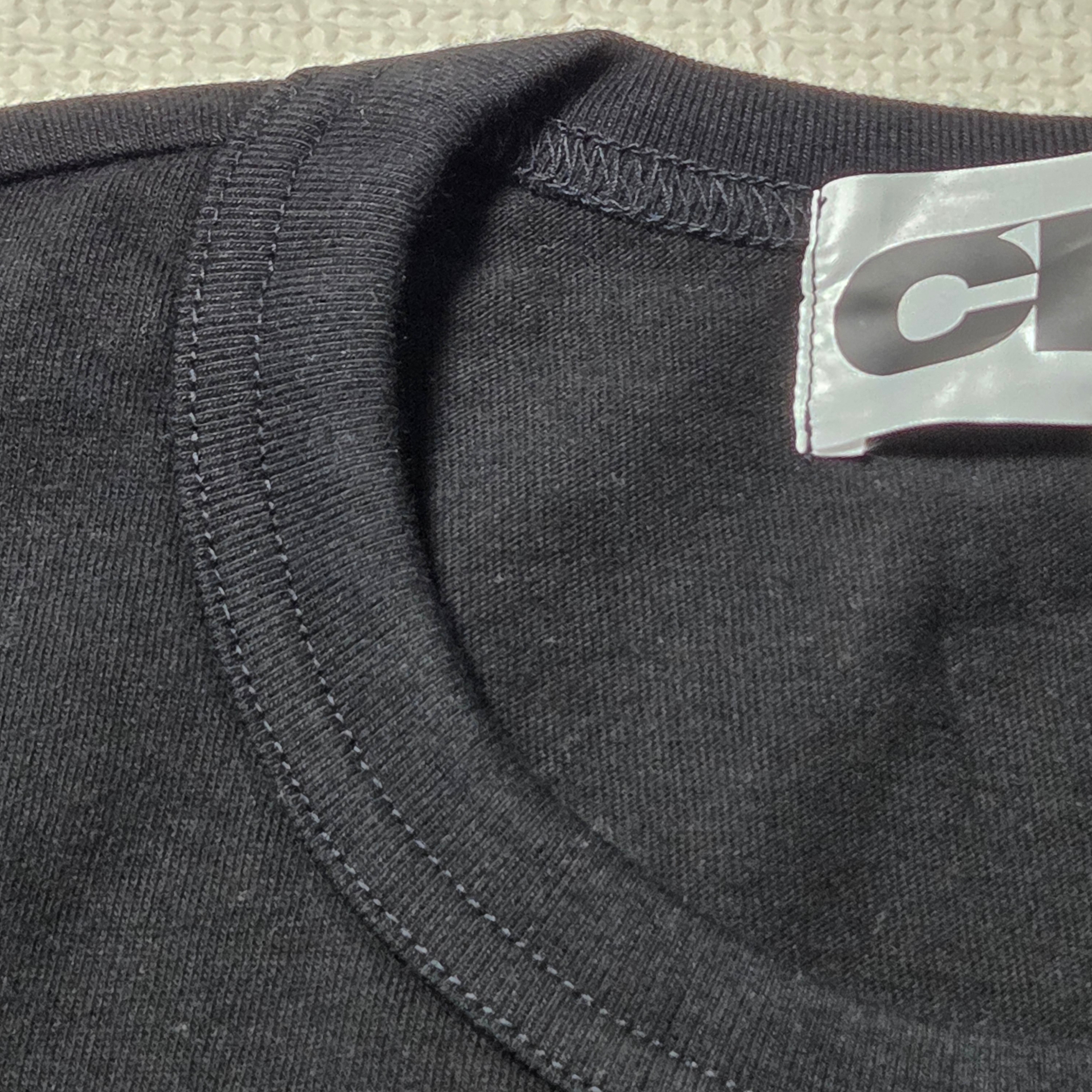 CDG Oversized T-Shirt1 Black 착용 스타일 - 4