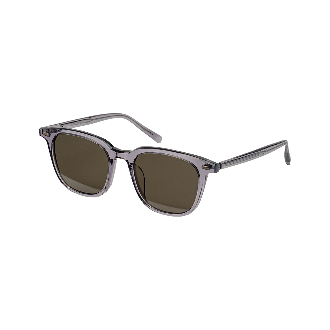 테츠오아이웨어 시티 선글라스 C3 그레이 & 차콜 그레이 렌즈(TETSUO EYEWEAR City C3 Gray & Charcol gray Lens) - 2