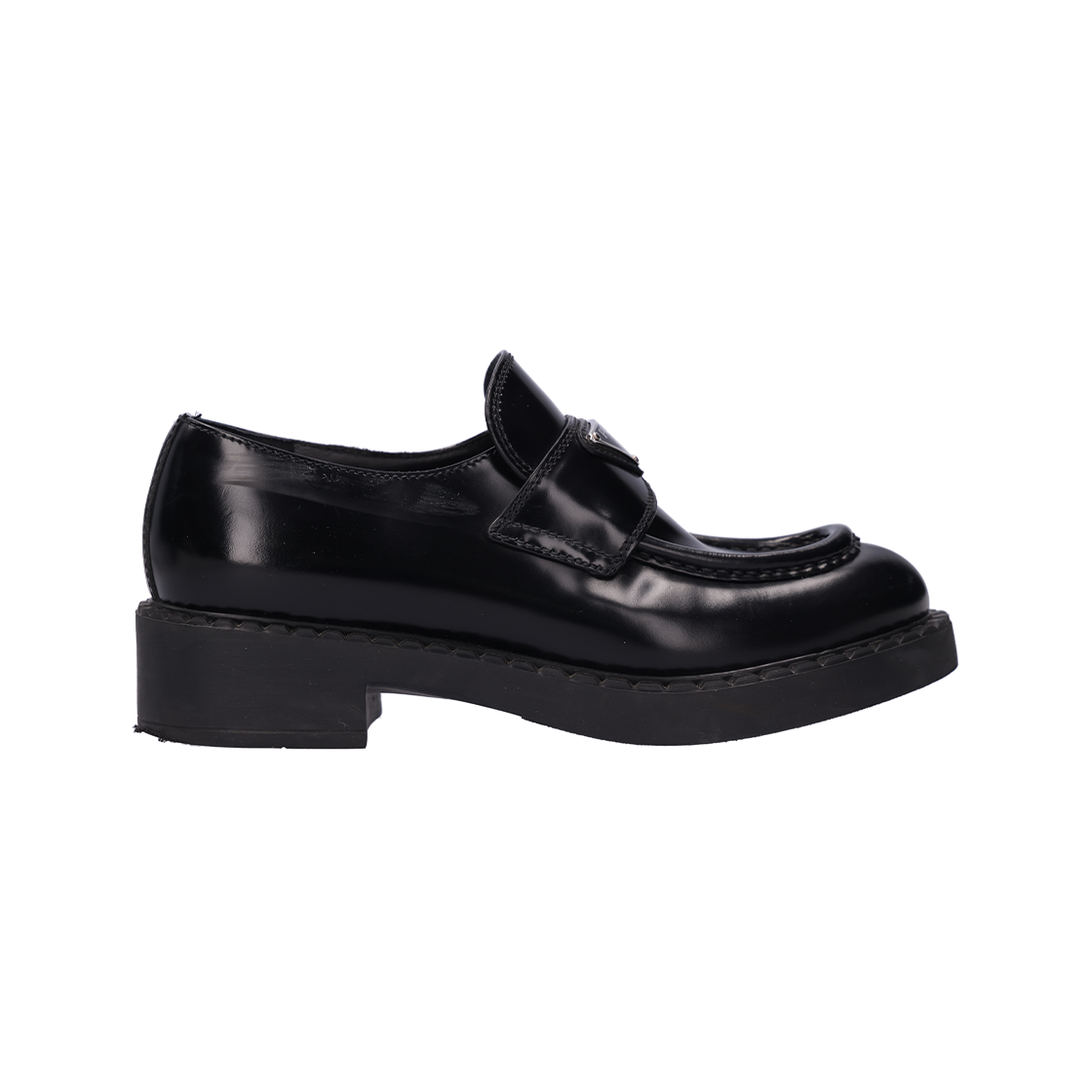 프라다 2DE127 블랙 로퍼 37(Prada Black Loafers)