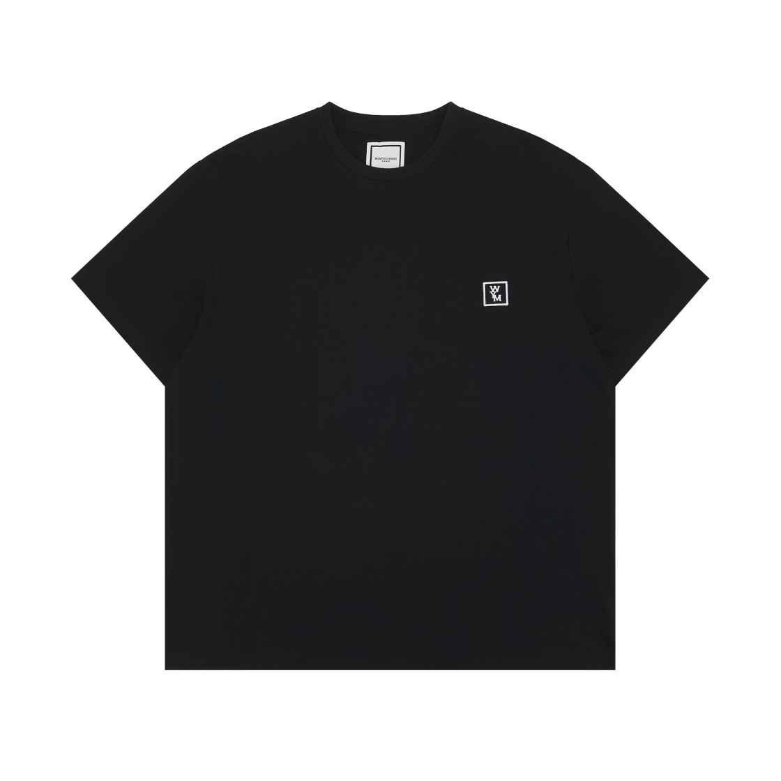 우영미 코튼 백로고 티셔츠 블랙 - 24FW(Wooyoungmi Cotton Back Logo T-shirt Black - 24FW) - 2