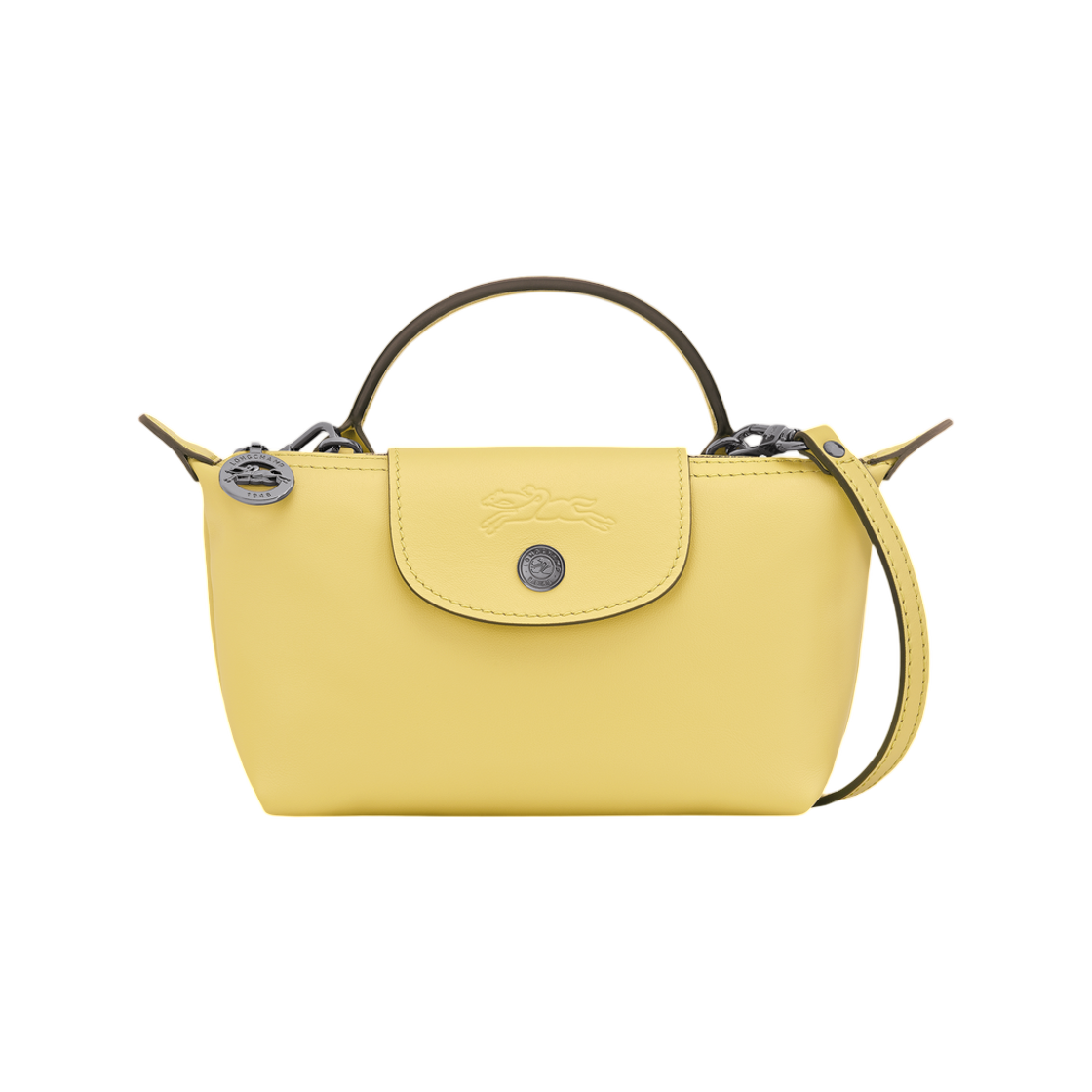 34205987M61 Longchamp Le Pliage Xtra XS Pouch Lime