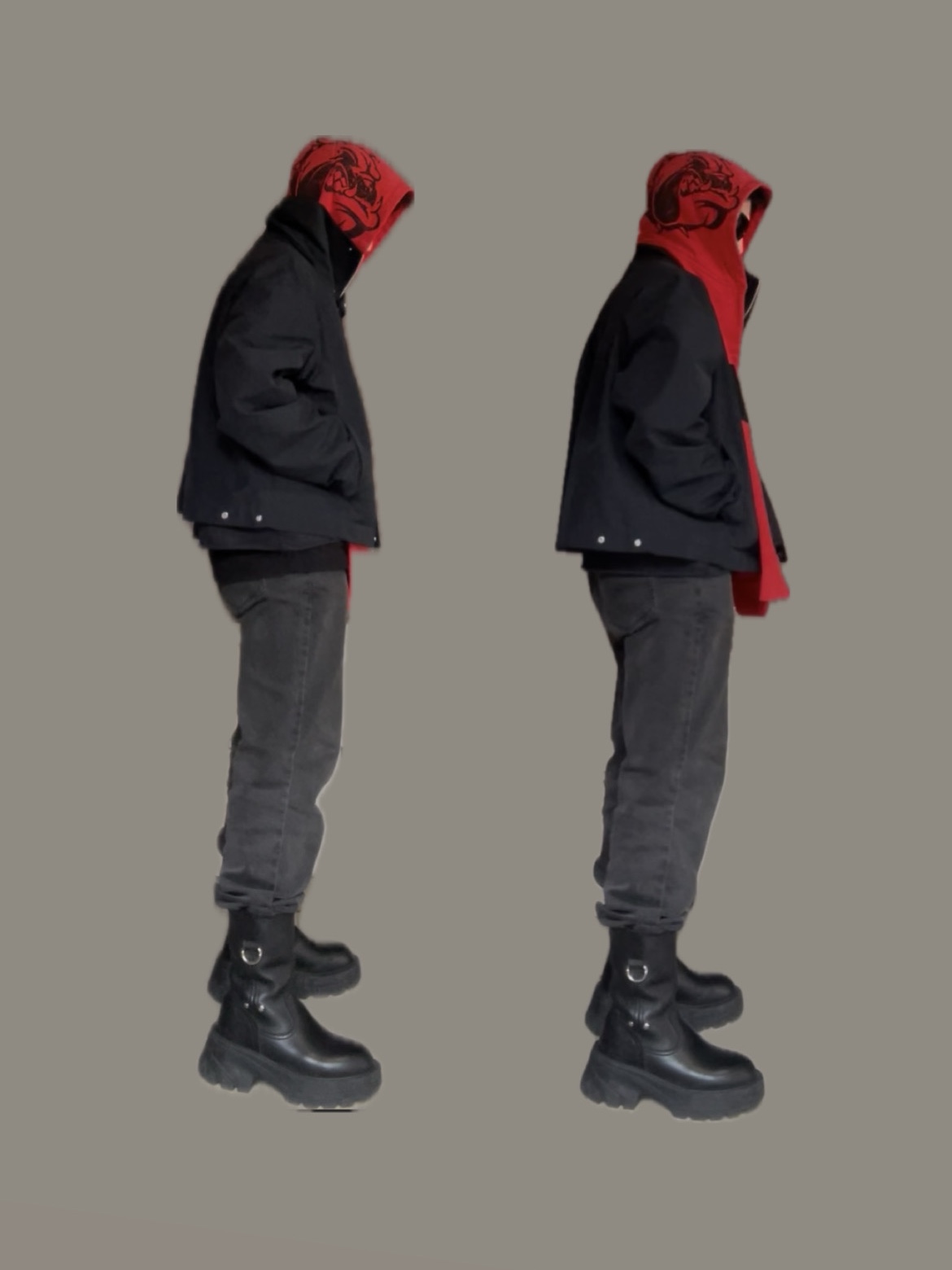Nike x Matthew M Williams NRG Yoga Jacket Black - US/EU, Nike x Matthew M Williams NRG Yoga Jacket Black - Asia 착용 스타일 - 1
