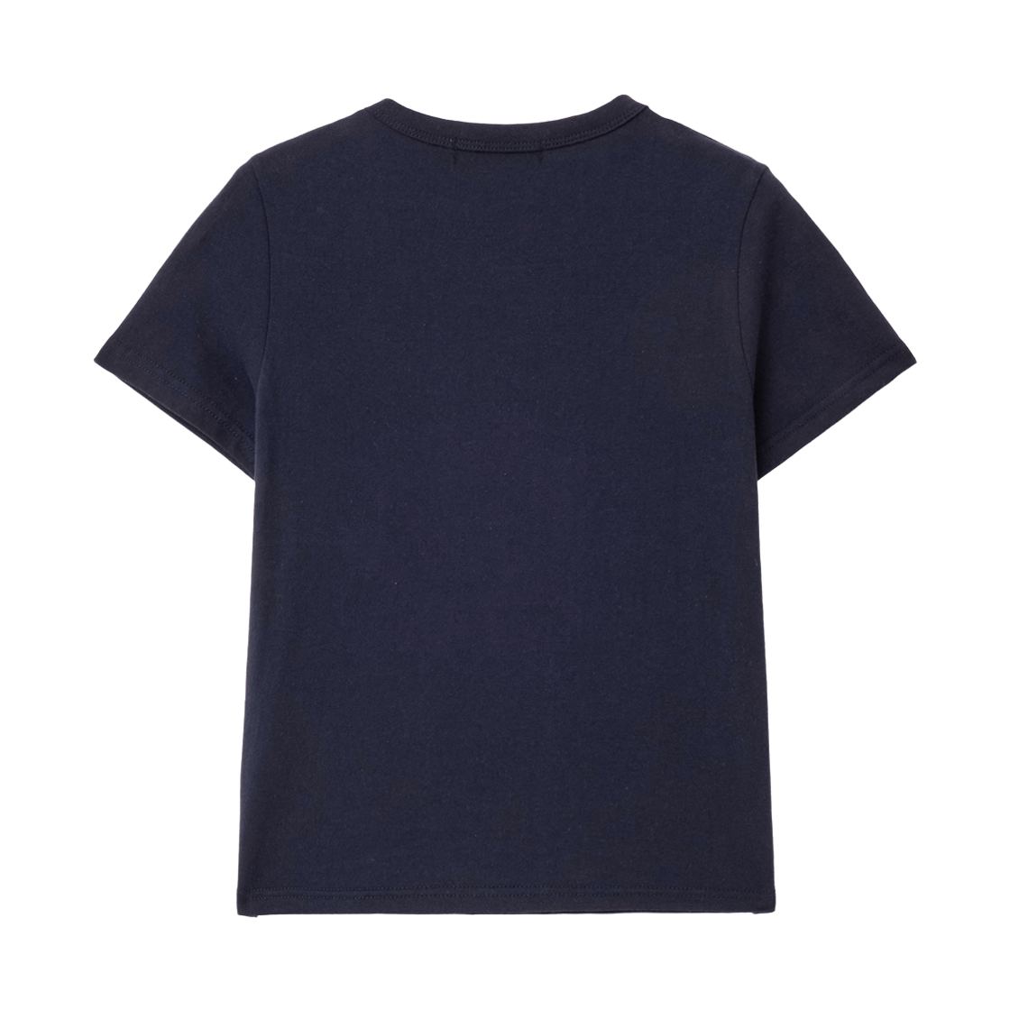 슬릭글로우 투스 아플리케 버튼 티셔츠 네이비(SLEEKGLOW Tooth Applique Button T-Shirt Navy) - 2