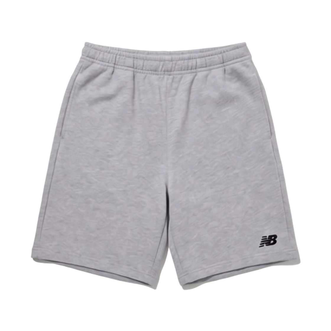 뉴발란스 에센셜 싱글 메쉬 쇼츠 멜란지 그레이(New Balance Essential Single Mesh Shorts Melange Gray)