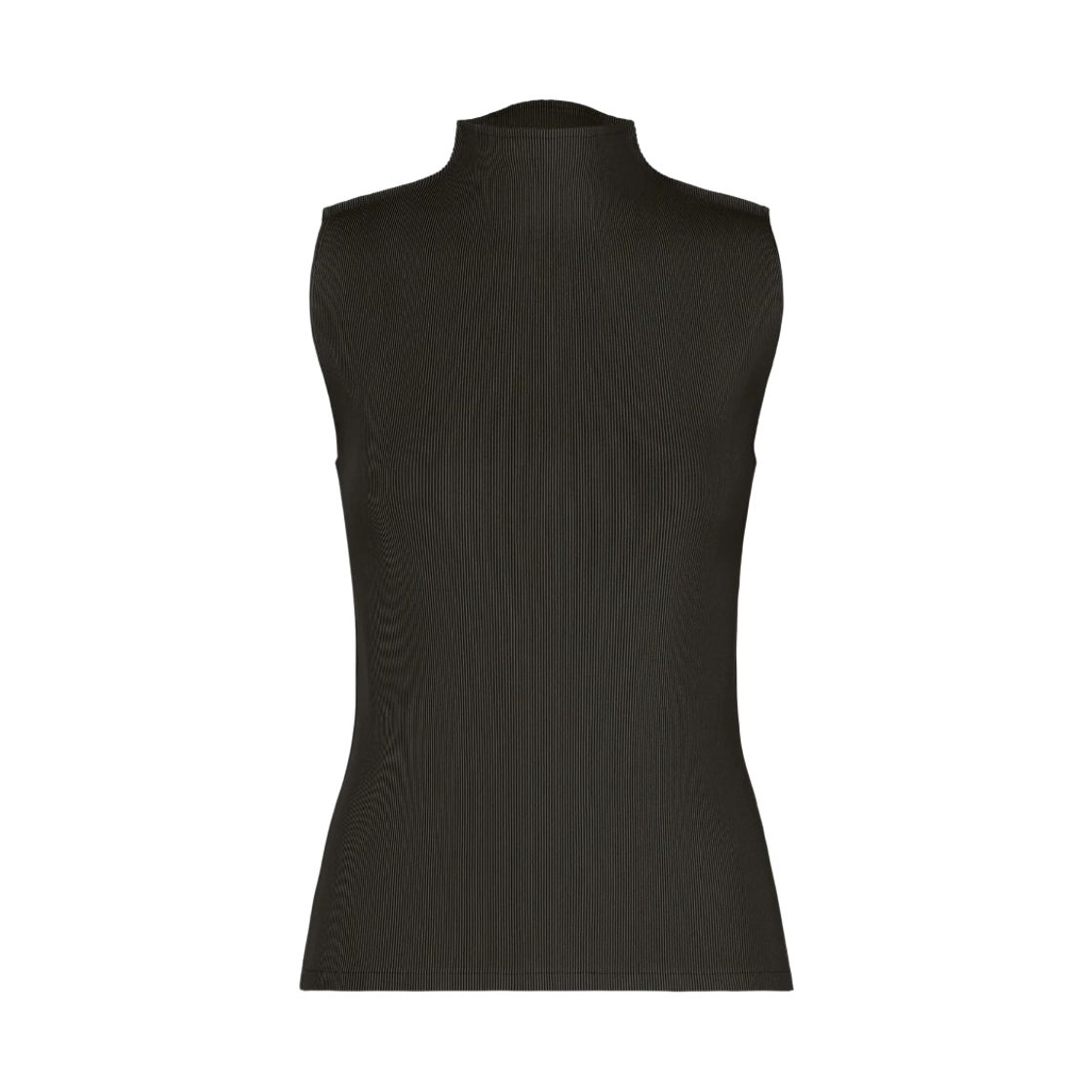 PP66 / PP61-FK302-17 (W) Pleats Please Issey Miyake Mist June Sleeveless Top Charcoal