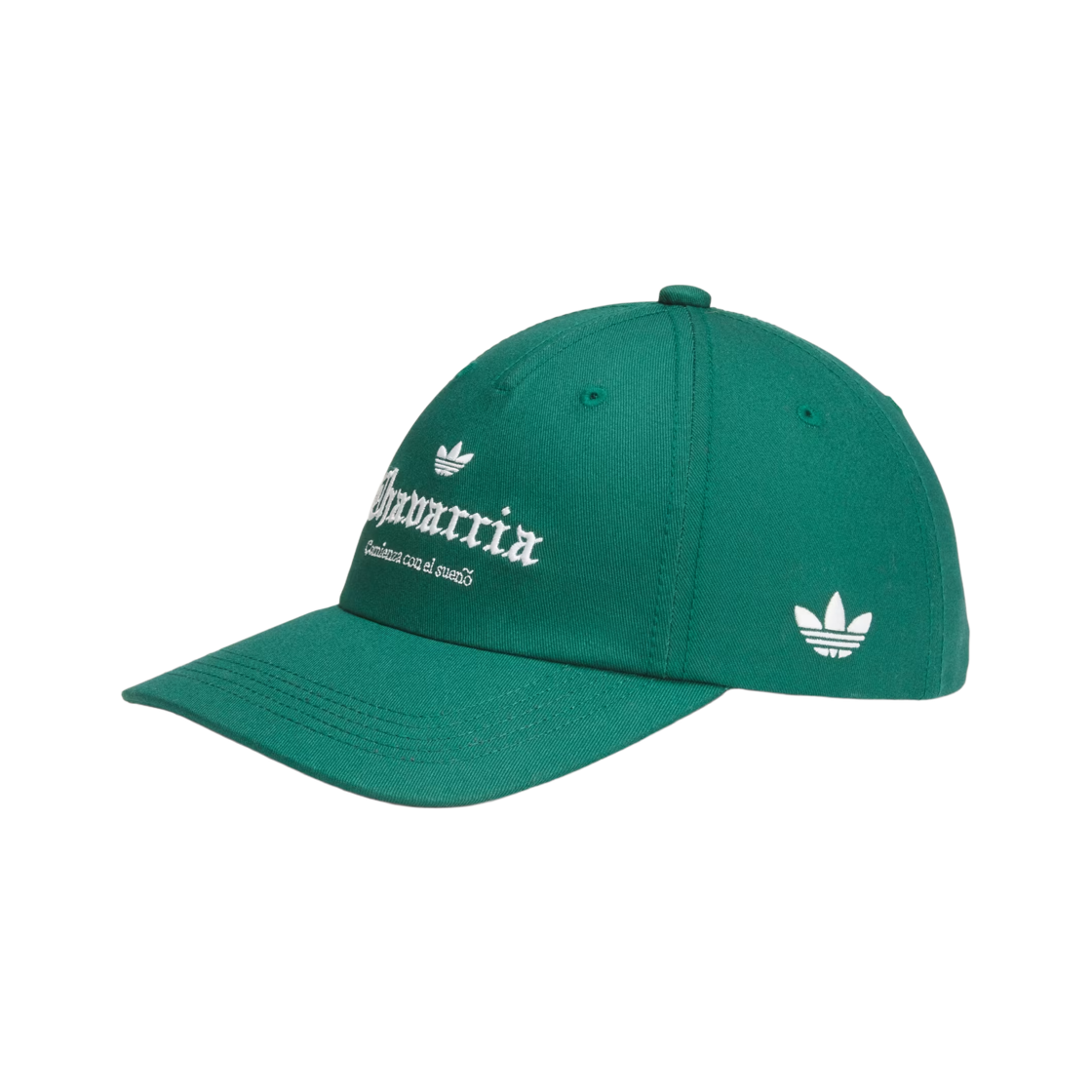 KW7336 Adidas x Willy Chavarria Logo Hat Collegiate Green