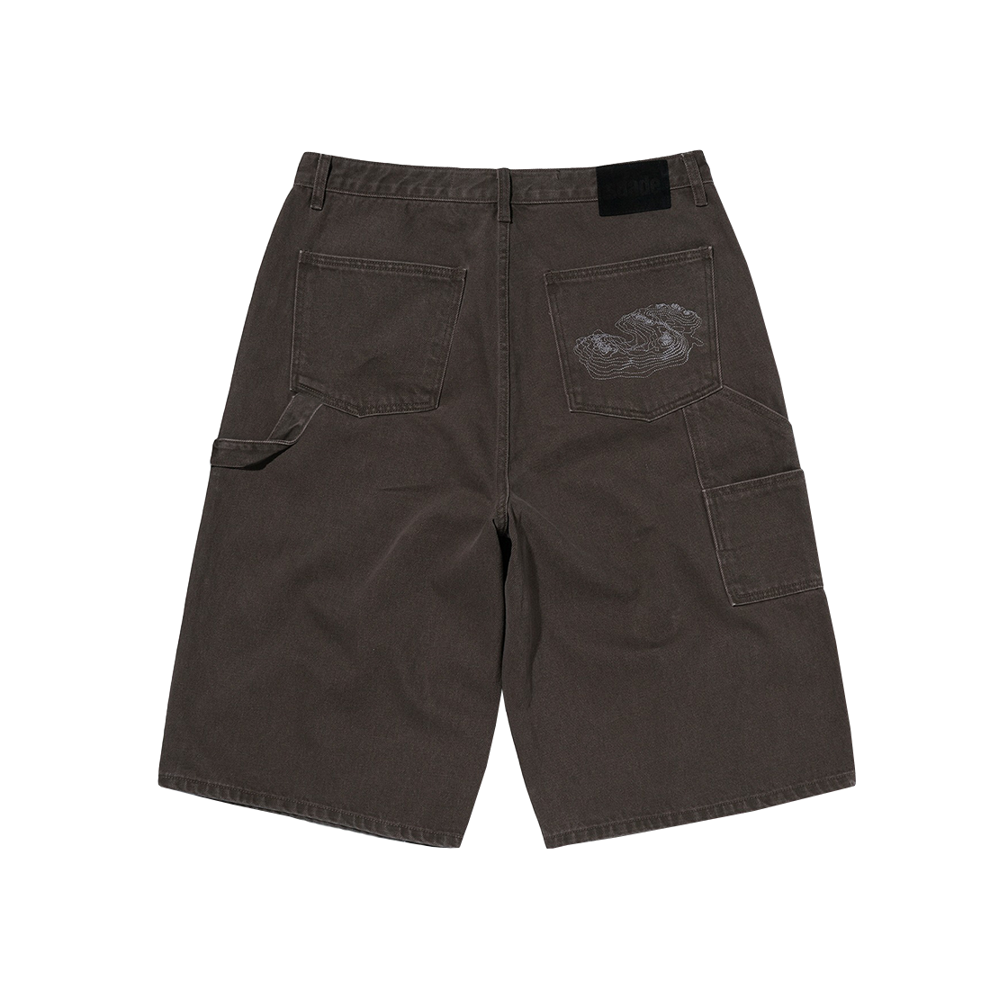 스웨이드 컨투어 더블니 쇼츠 브라운(Suade Contour Double Knee Shorts Brown) - 1