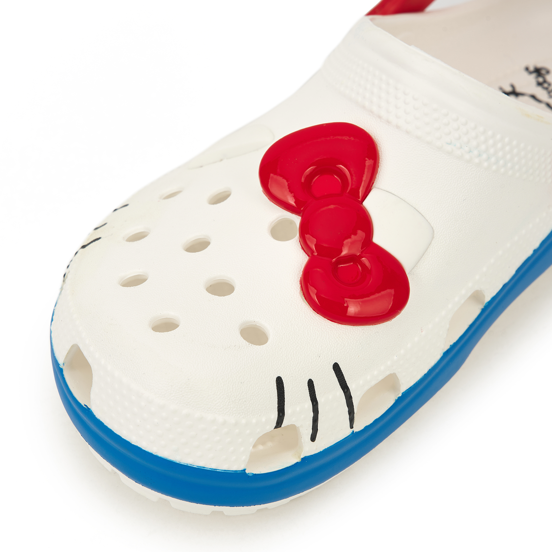(W) 크록스 x 헬로 키티 클래식 클로그 화이트((W) Crocs x Hello Kitty Classic Clog White) - 7