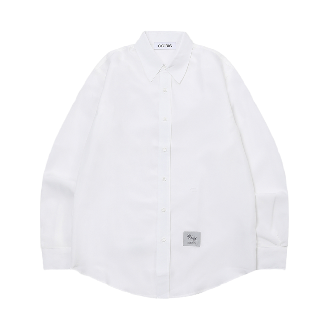 코이리스 라프 루즈핏 베이직 셔츠 화이트(Coiris Raf Loose Fit Basic Shirts White) - 1