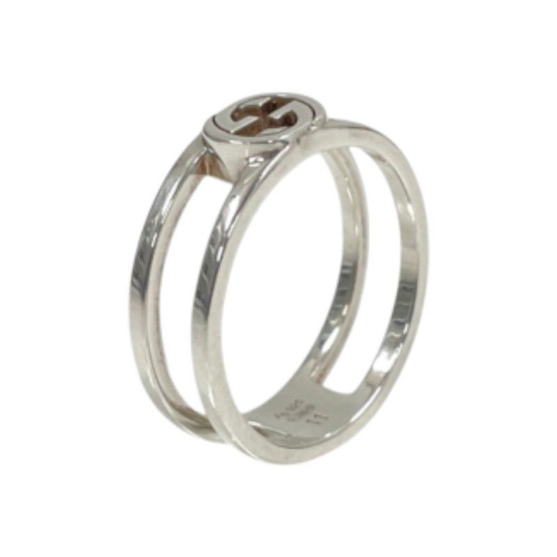 ITE6HJWCMO92 Gucci Interlocking Double Band Ring