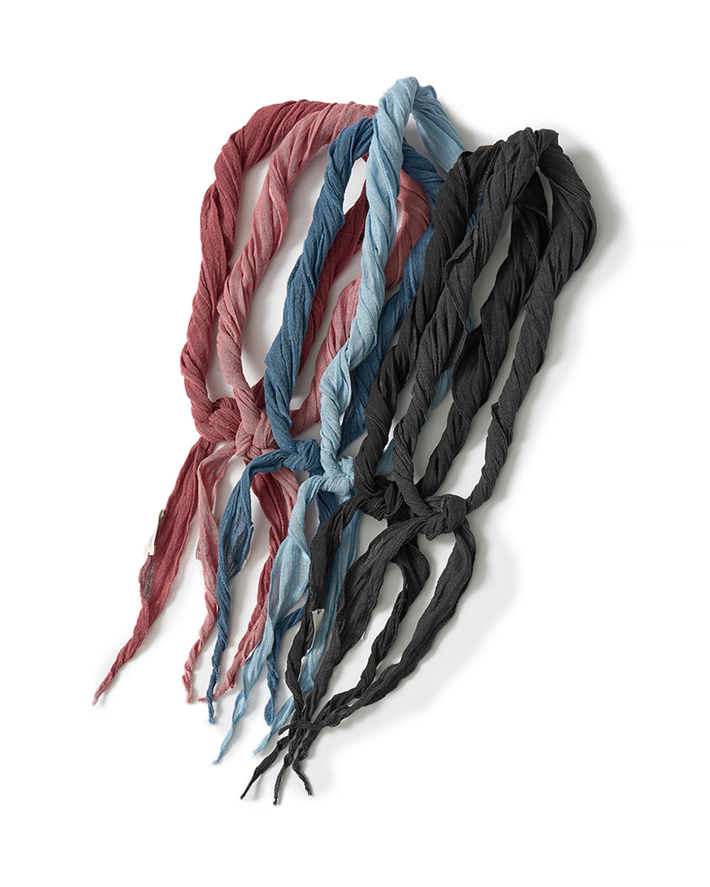 [예약 배송] 선데이세레머니 내추럴 다이드 네커치프 - 딥 핑크([예약 배송] SUNDAY CEREMONY Natural Dyed Neckerchief - Deep Pink) - 5