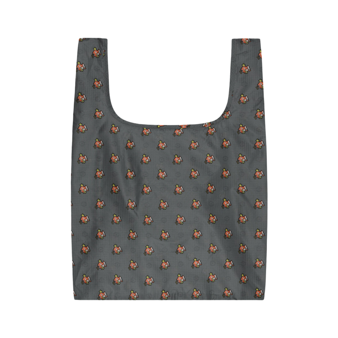 엘엠씨 x 포켓몬 픽셀 아트 몬스터 볼 패커블 백 차콜(LMC x Pokemon Pixel Art Monster Ball Packable Bag Charcoal) - 2