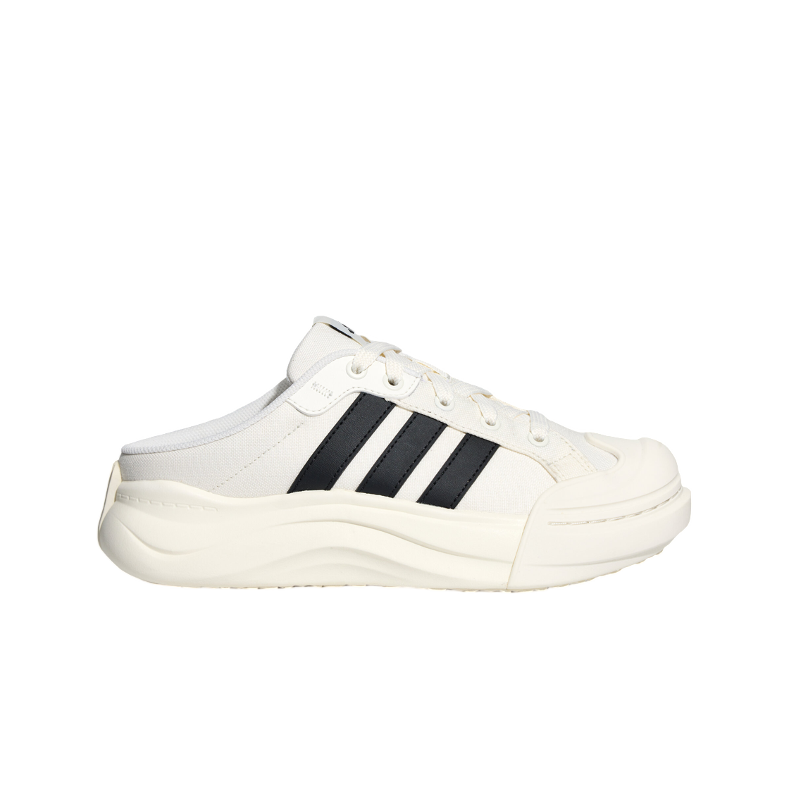 LA4473 Adidas Maxxcourt Mule White Black