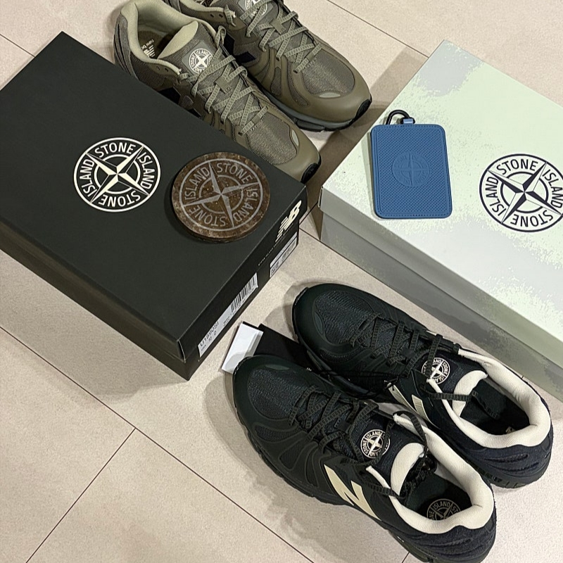 New Balance x Stone Island 1890 Deep Forest Tap Shoe, New Balance x Stone Island 1890 Covert Green Vetiver 착용 스타일