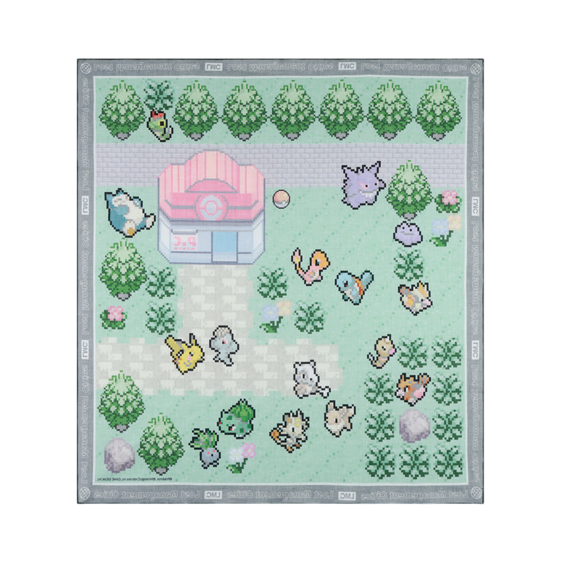 엘엠씨 x 포켓몬 픽셀 아트 스크린 반다나 믹스(LMC x Pokemon Pixel Art Screen Bandana Mix) - 2