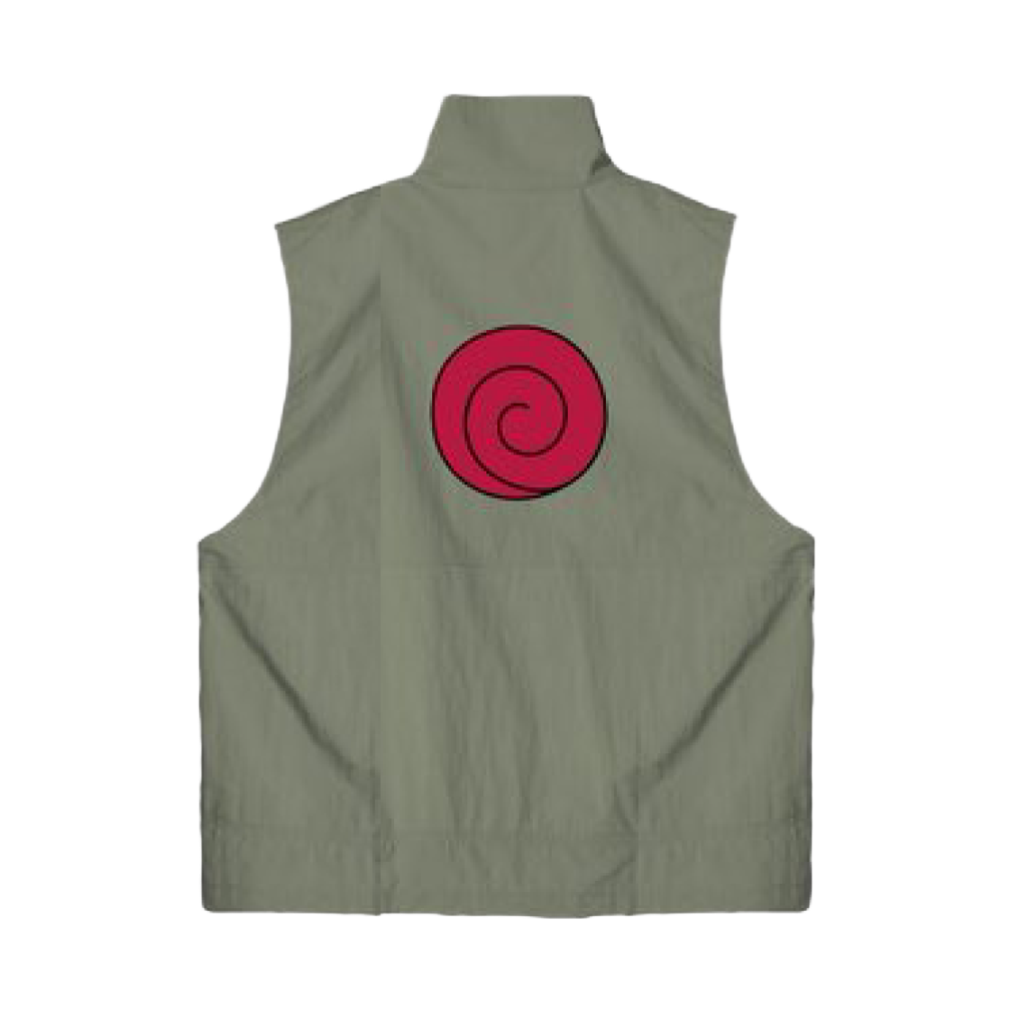 스파오 x 나루토 나일론 베스트 카키(Spao x Naruto Nylon Vest Khaki) - 2