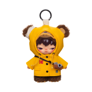 Pop Mart Hirono x Kodak Click Bear Plush Doll Pendant