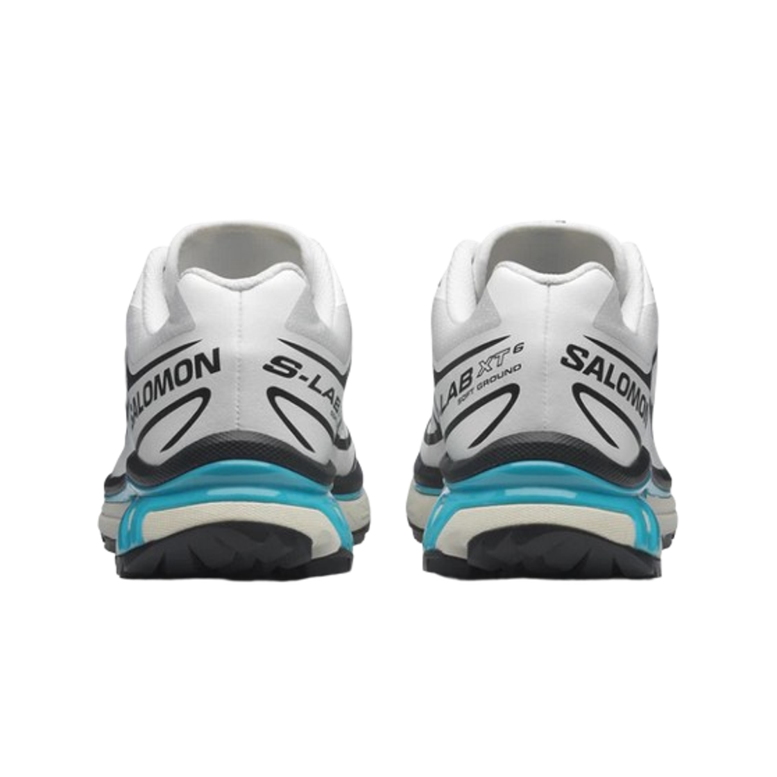 살로몬 XT-6 블랙 화이트 블루 큐라카오(Salomon XT-6 Black White Blue Curacao) - 3