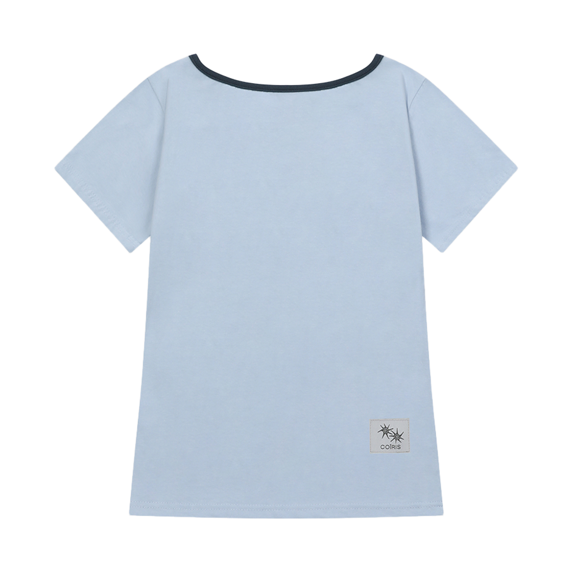 코이리스 로라 스몰 로고 원 숄더 반팔 티 소라(Coiris Rora Small Logo One-Shoulder Half T Sora) - 2