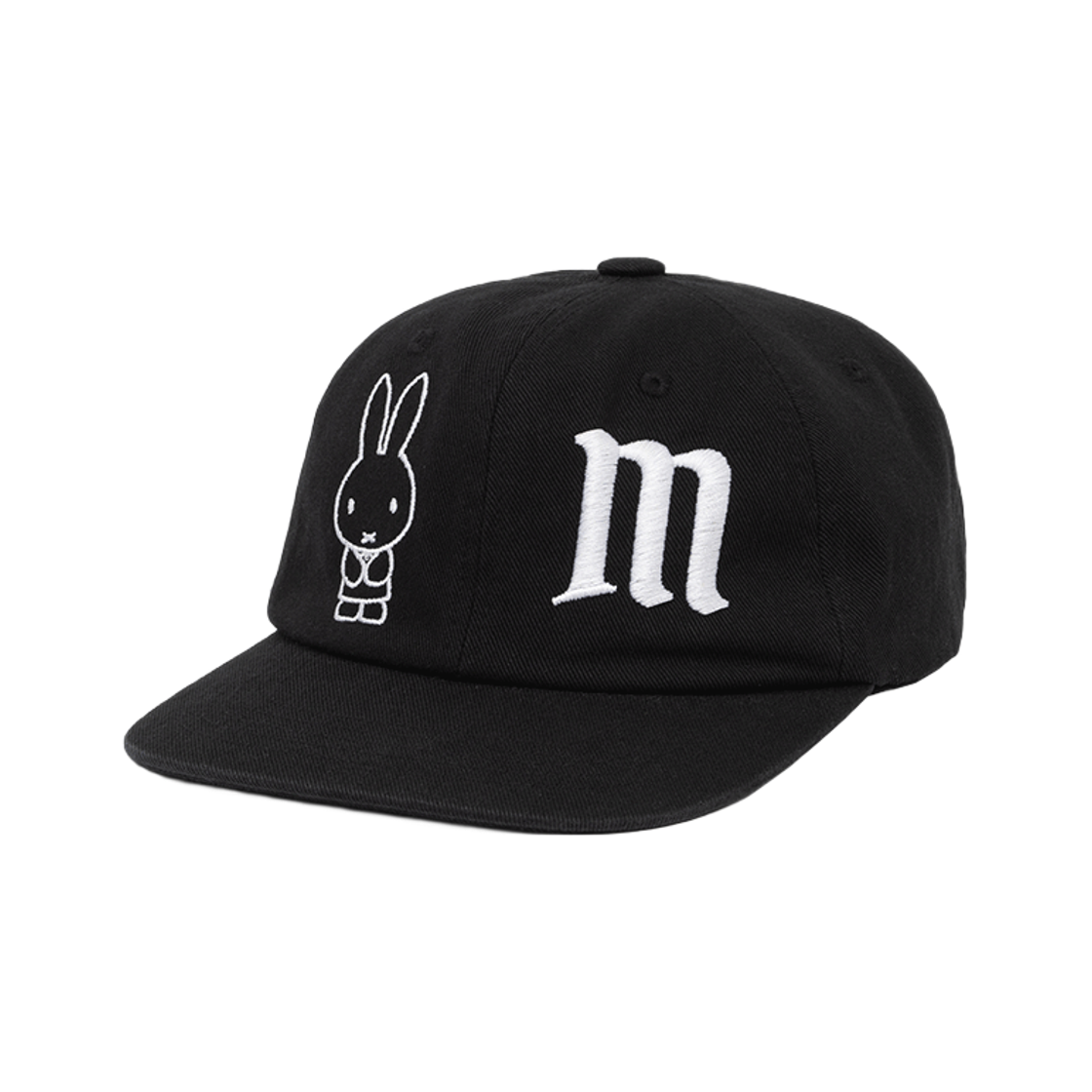 밀로 우먼 x 미피 미피 시그니처 캡 블랙(MILLO WOMEN x miffy Miffy Signature Cap Black)