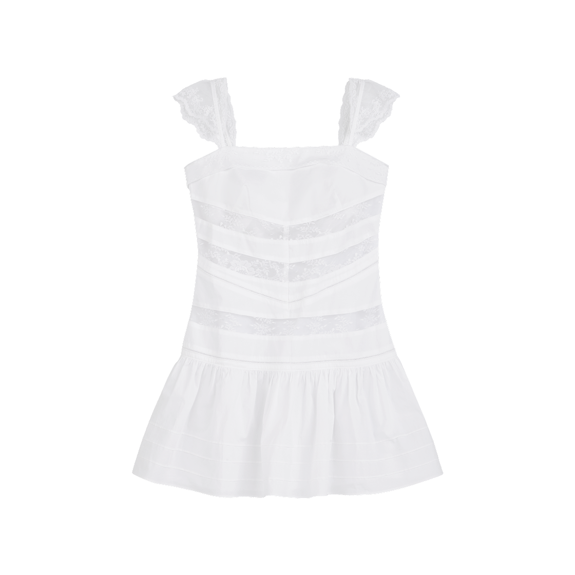 LOTS2OPW011WHT LOTS YOU Sassy Dress White