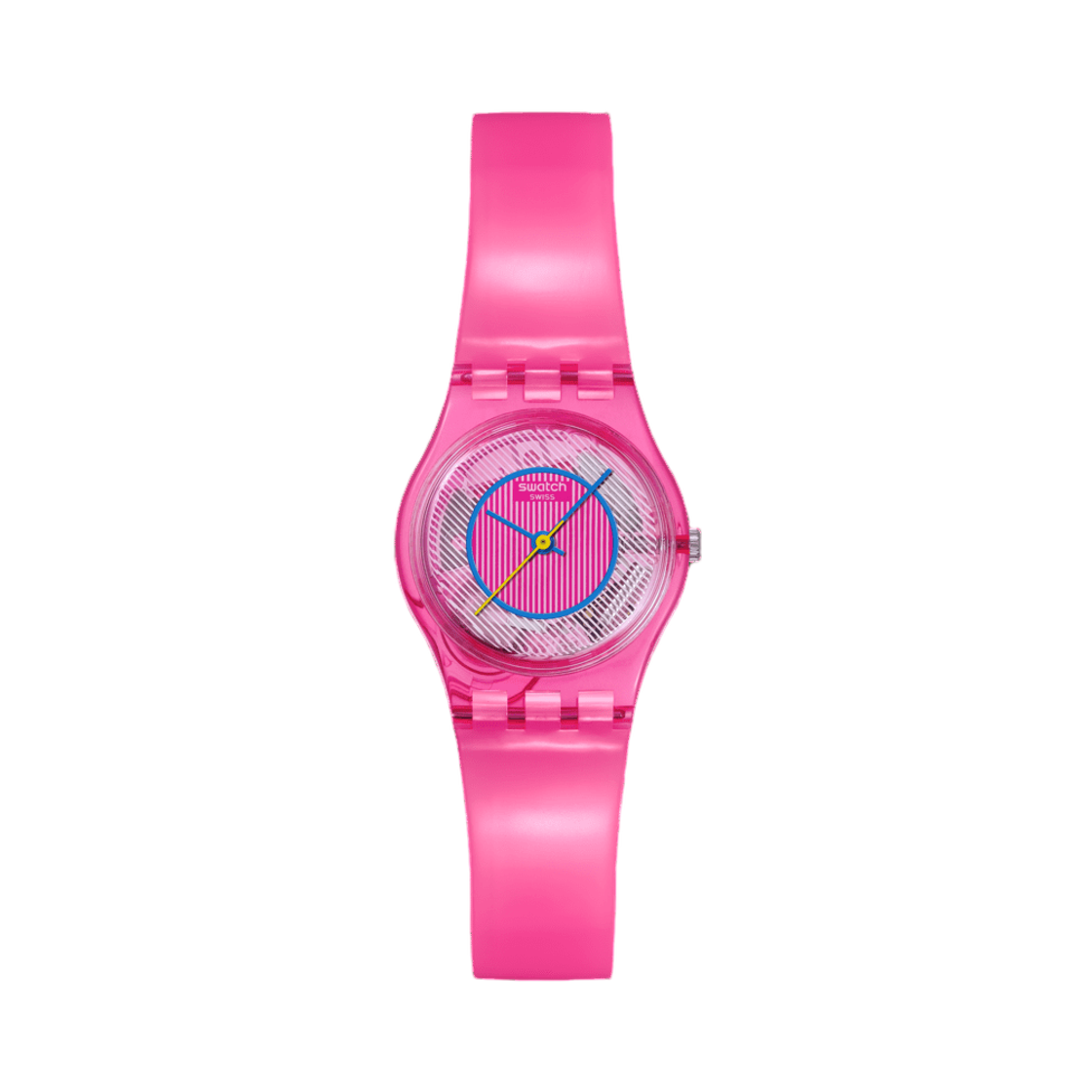 LP166 Swatch Prismatically Pink 25mm Quartz Pink