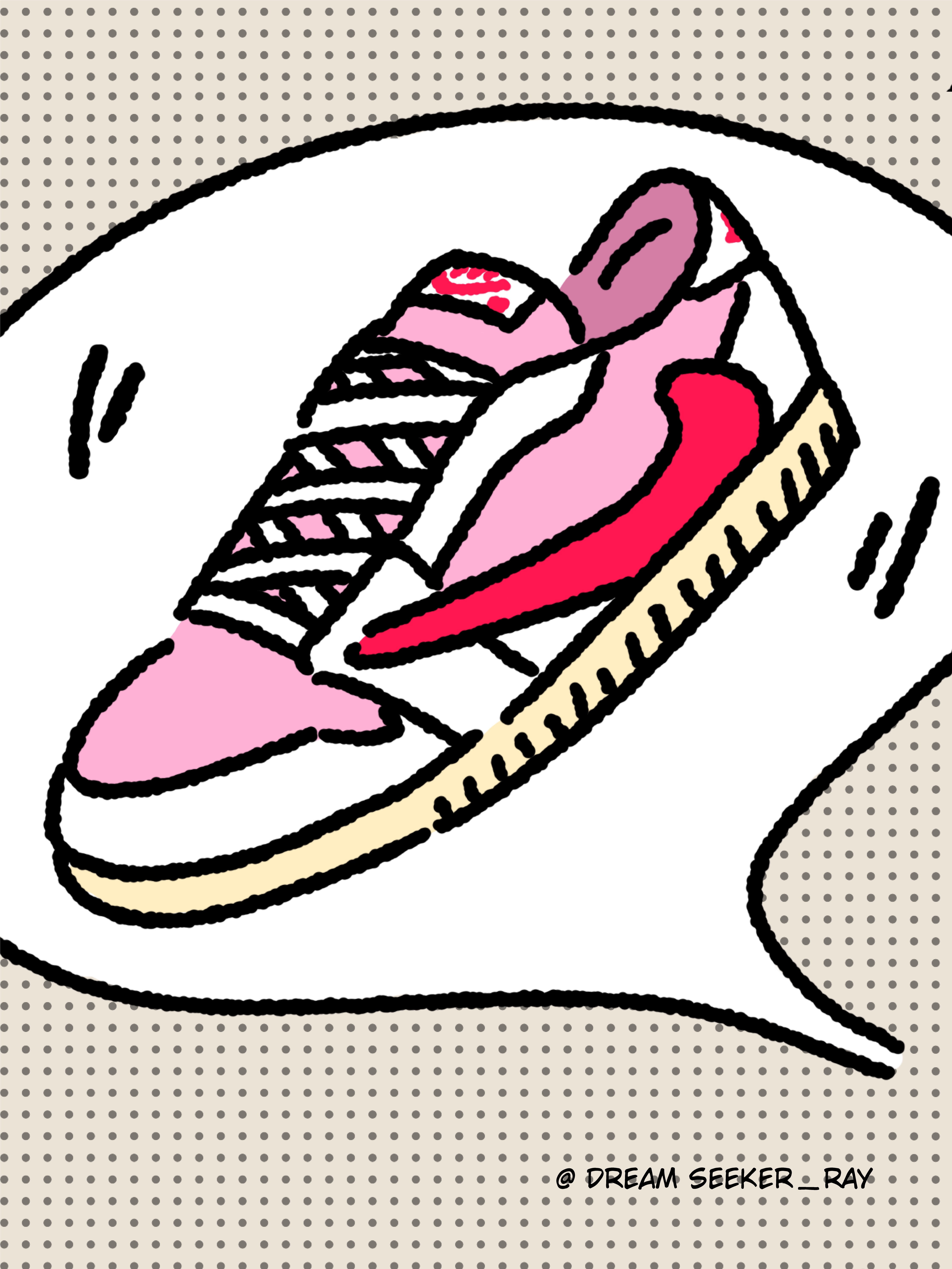 Jordan 1 x Travis Scott Retro Low OG SP Sail Tropical Pink 착용 스타일 - 2