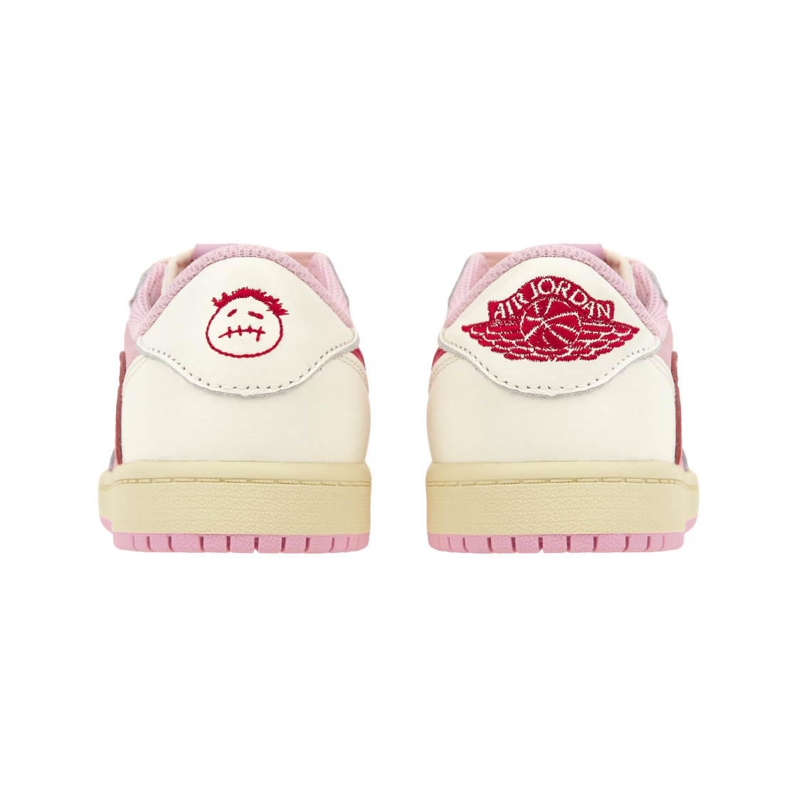 (PS) 조던 1 x 트래비스 스캇 레트로 로우 OG SP 세일 트로피컬 핑크((PS) Jordan 1 x Travis Scott Retro Low OG SP Sail Tropical Pink) - 6