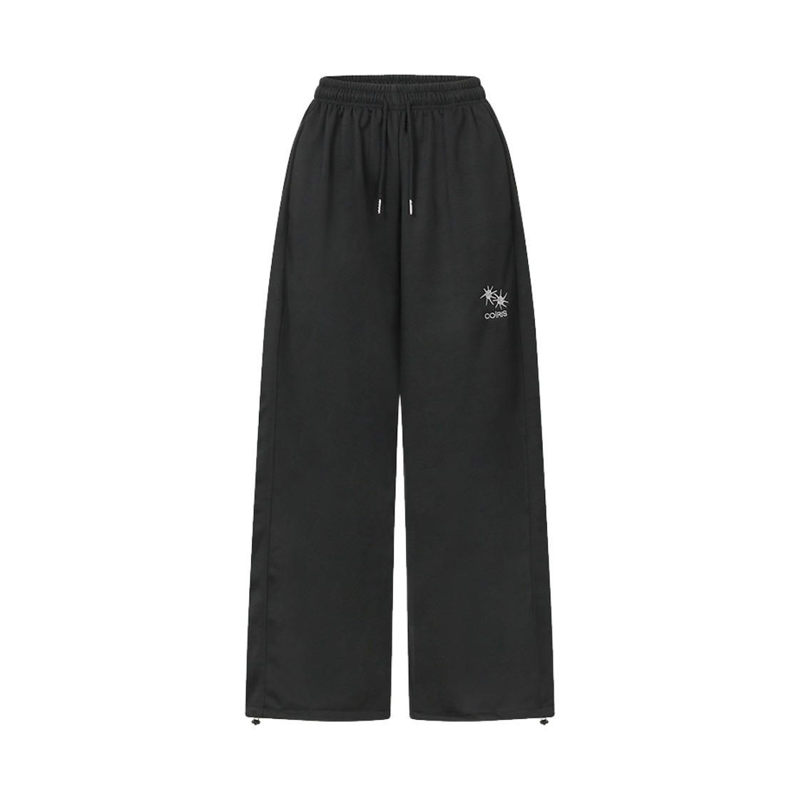 C-P00000GQ Coiris Nexo String Wide Sweat Pants Black
