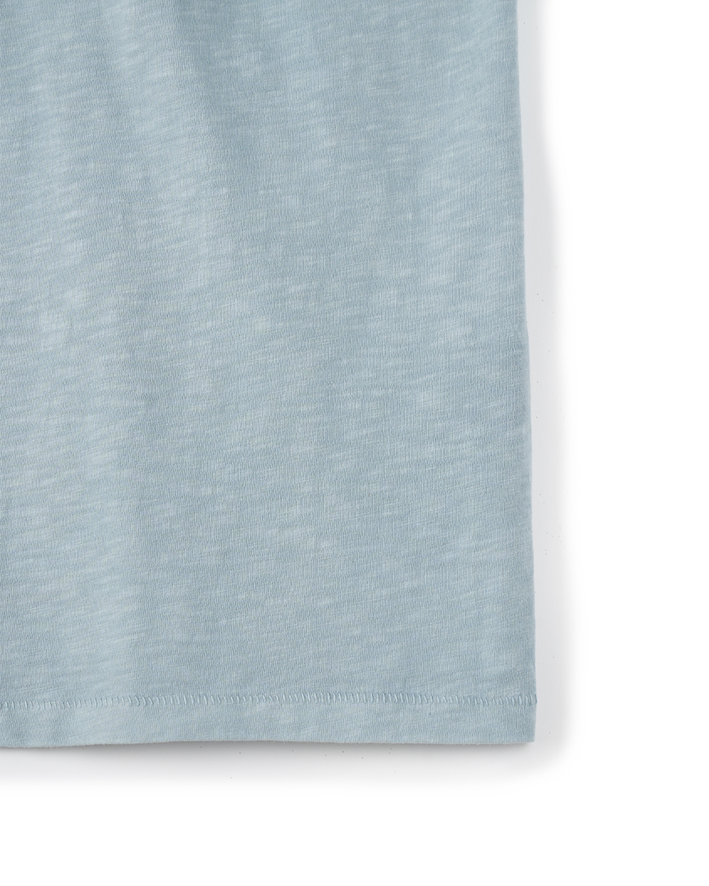 (M) 선데이세레머니 내추럴 다이드 베이직 슬럽 티 - 애쉬 인디고((M) SUNDAY CEREMONY Natural Dyed Basic Slub Tee - Ash Indigo) - 6