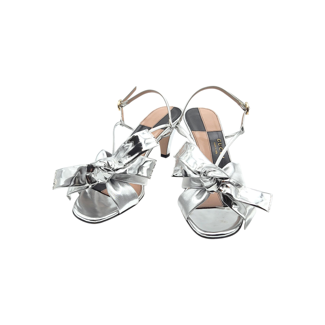 ITU3DRE7RCFM Gucci Silver Sandals L647832