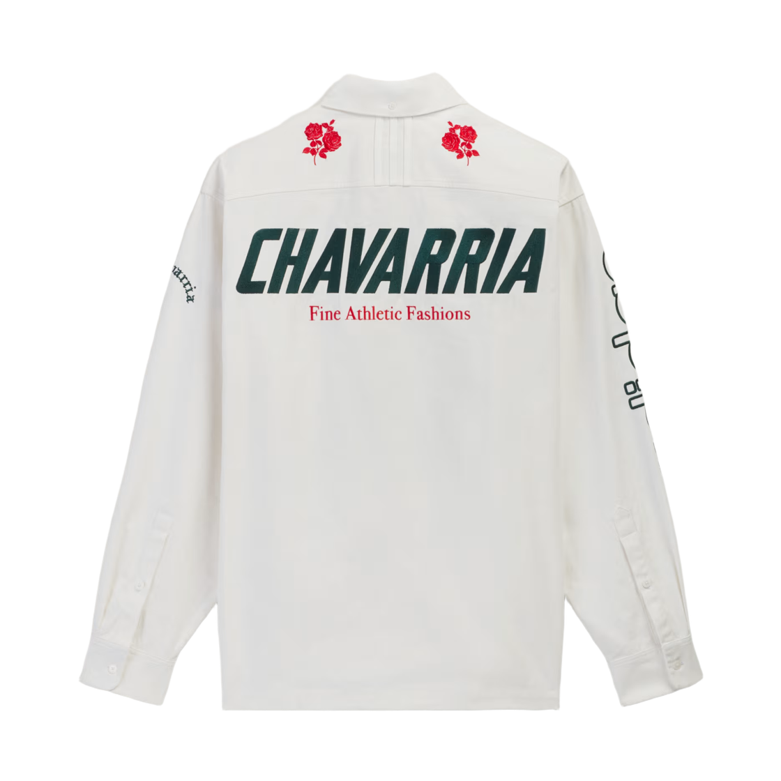 아디다스 x 윌리 차바리아 버튼업 셔츠 오프 화이트 - KR 사이즈(Adidas x Willy Chavarria Button Up Shirt Off White - KR Sizing) - 2