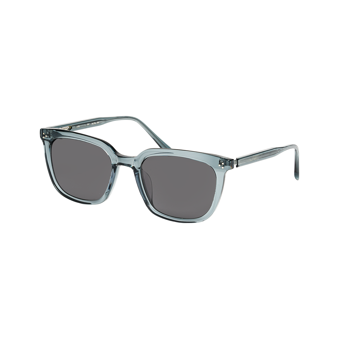 테츠오아이웨어 레오 선글라스 C2 그레이 & 차콜 그레이 렌즈(TETSUO EYEWEAR Leo C2 Gray & Charcol gray Lens) - 2