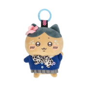 Chiikawa x 9090 Mascot Keyring Hachiware