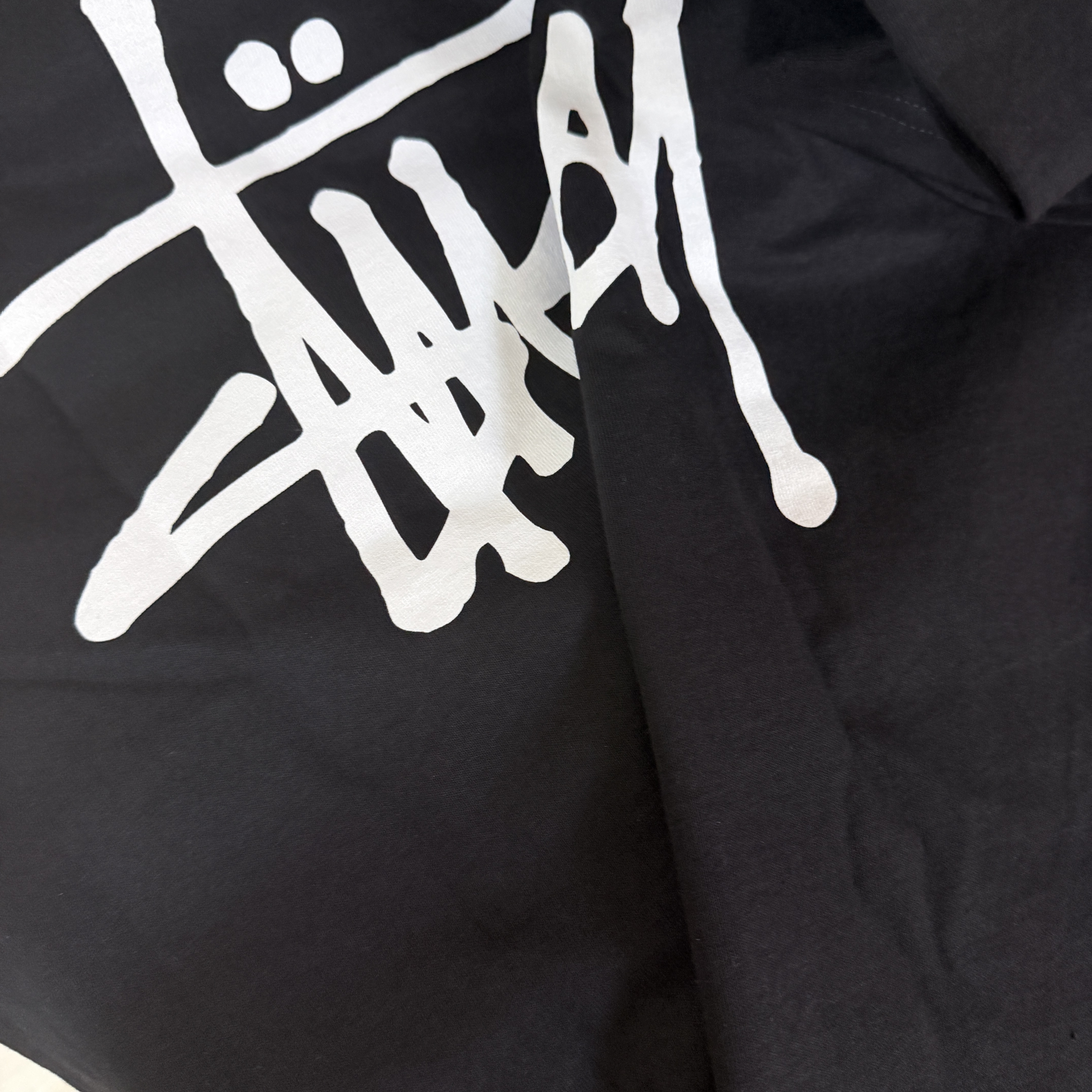 Stussy Basic Stussy T-Shirt Black 2024, 2025 착용 스타일 - 2