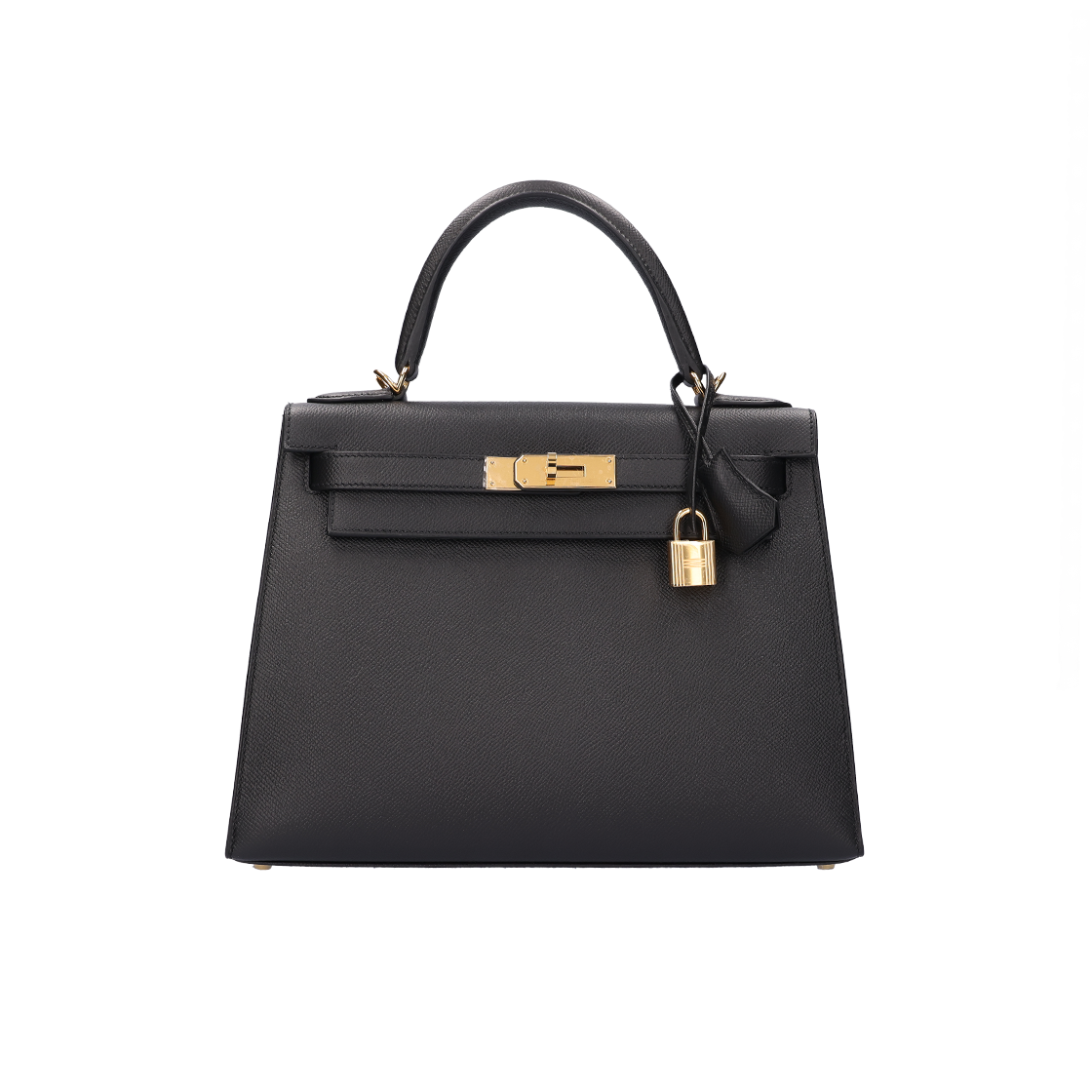 ITT9UEU4TOUV Hermes Kelly Bag in Noir