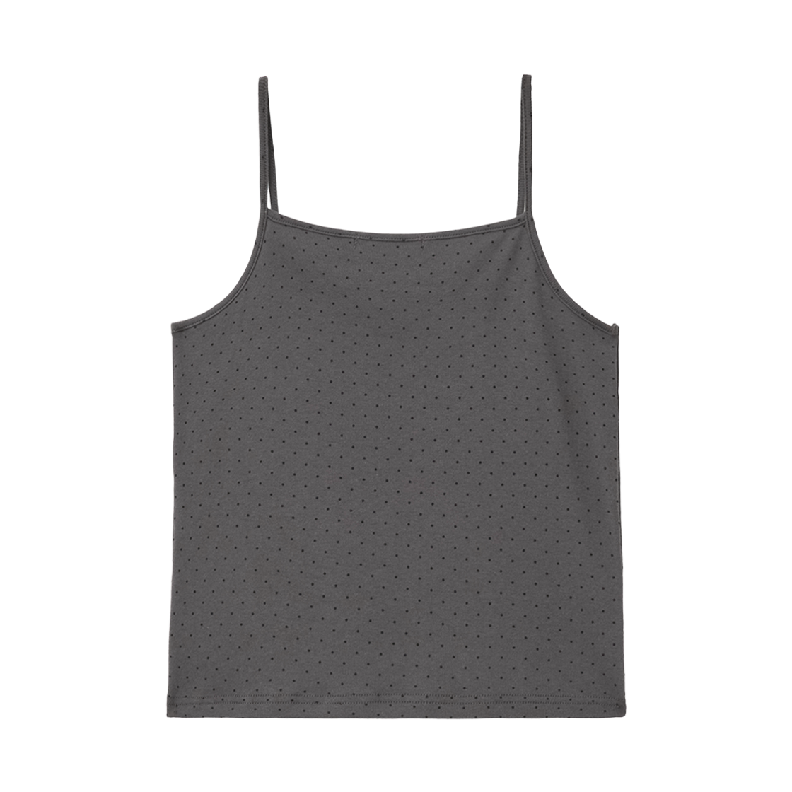 슬릭글로우 도트 레이스 슬리브리스 차콜(SLEEKGLOW Dot Lace Sleeveless Charcoal) - 2