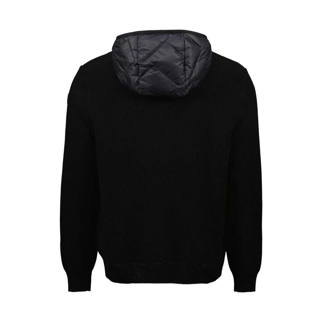 몽클레르 패딩 후드 가디건 블랙 - 25SS(Moncler Padded Hooded Cardigan Black - 25SS) - 2