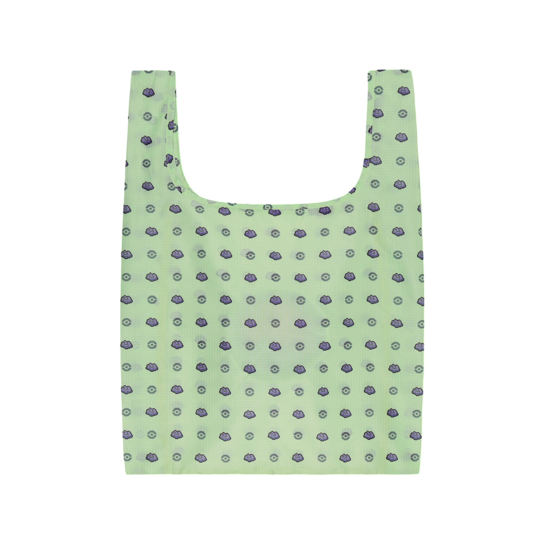 엘엠씨 x 포켓몬 픽셀 아트 몬스터 볼 패커블 백 그린(LMC x Pokemon Pixel Art Monster Ball Packable Bag Green) - 2