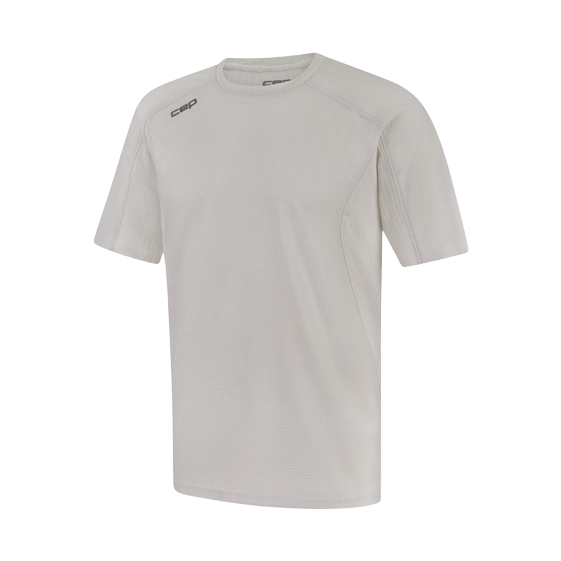 CEP 프로 런 울트라라이트 테크 셔츠 숏 슬리브 라이트 그레이 남성용(CEP Pro Run Ultralight Tech Shirt Short Sleeve Light Grey Men's)