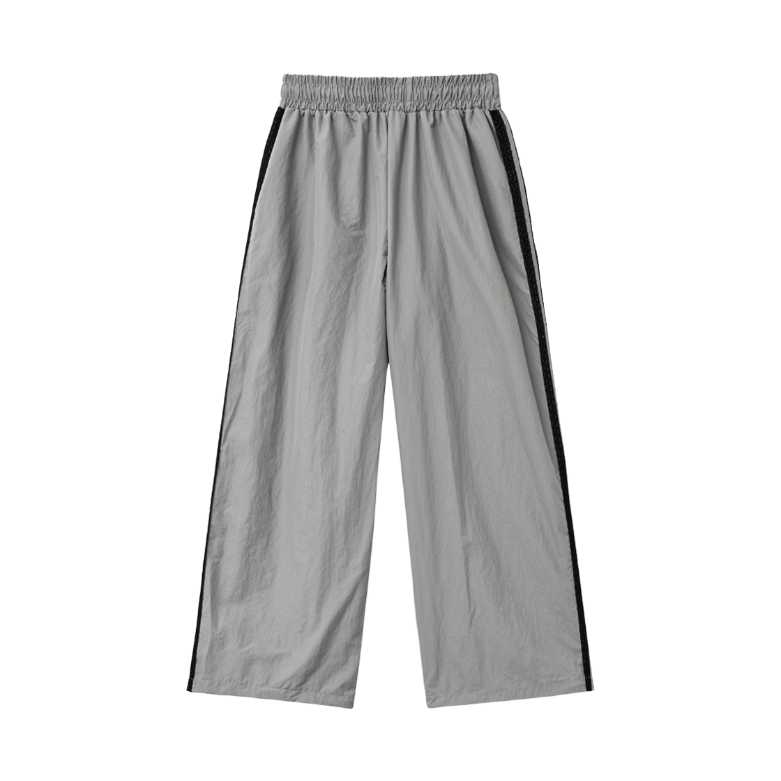 슬릭글로우 레이스 라인 트랙 팬츠 그레이(SLEEKGLOW Lace Line Track Pants Gray) - 1