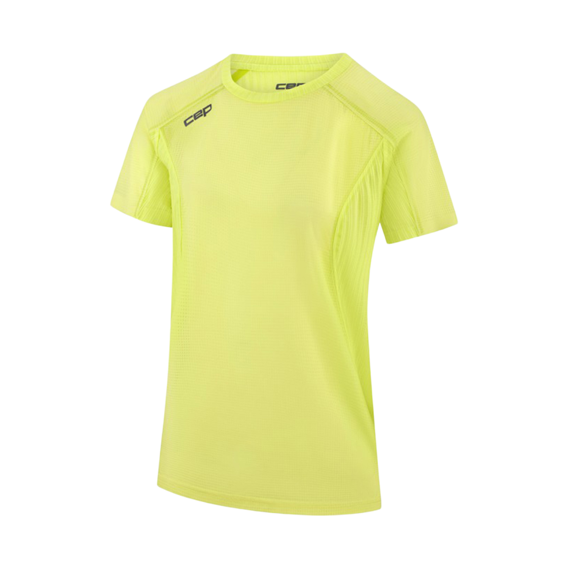 CEP 프로 런 울트라라이트 테크 셔츠 숏 슬리브 라임 여성용(CEP Pro Run Ultralight Tech Shirt Short Sleeve Lime Women's)