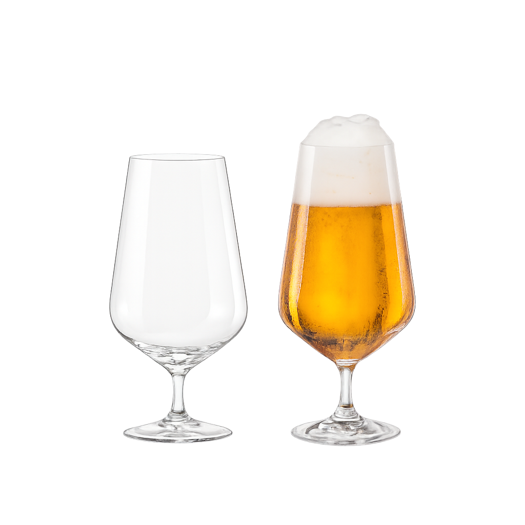 크리스탈렉스 산드라 비어글라스 (540ml) 2p(Crystalex Sandra Red Beer Glass (540ml) 2p Set)