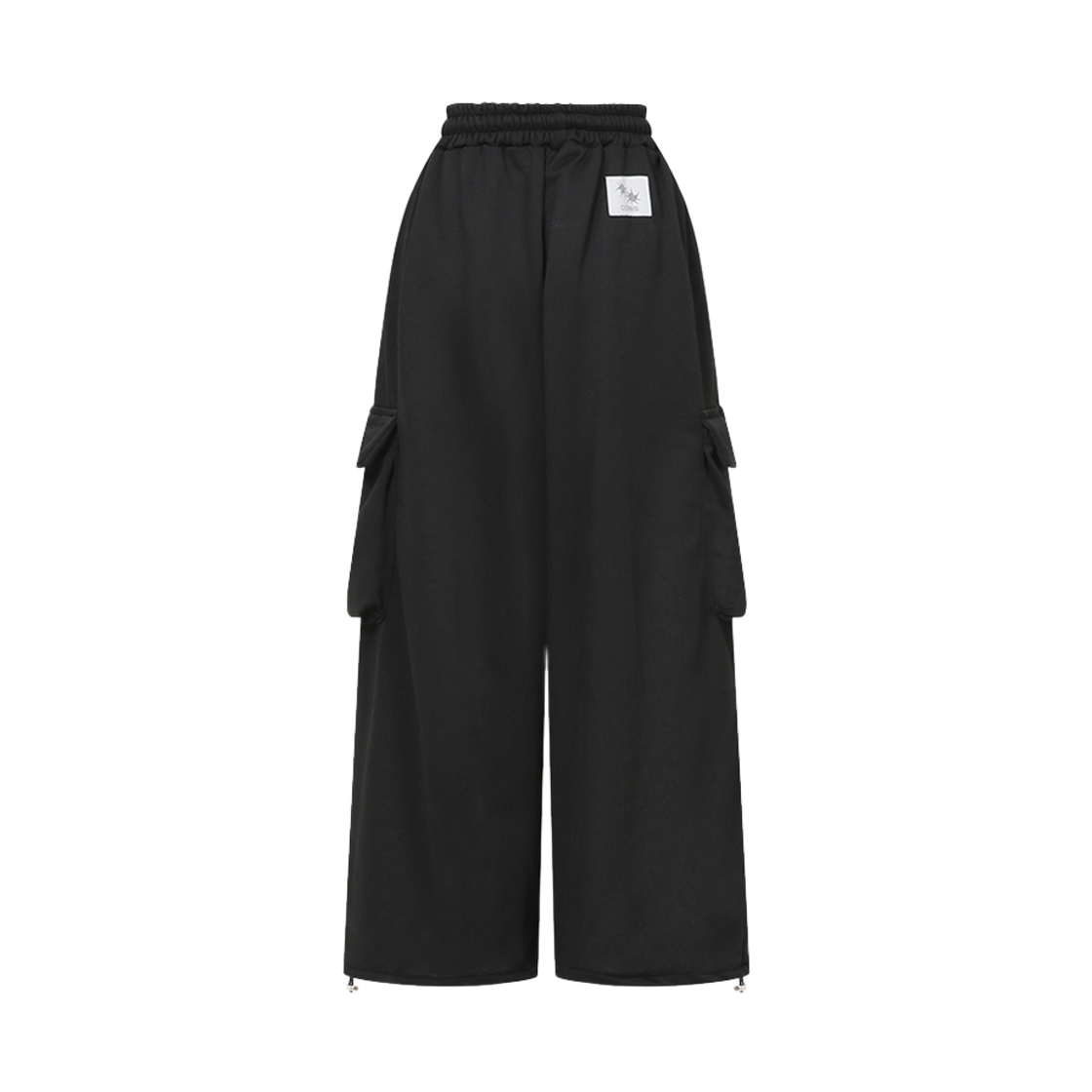 코이리스 카고 와이드 스웻 팬츠 블랙(Coiris Cargo Wide Sweat Pants Black) - 2