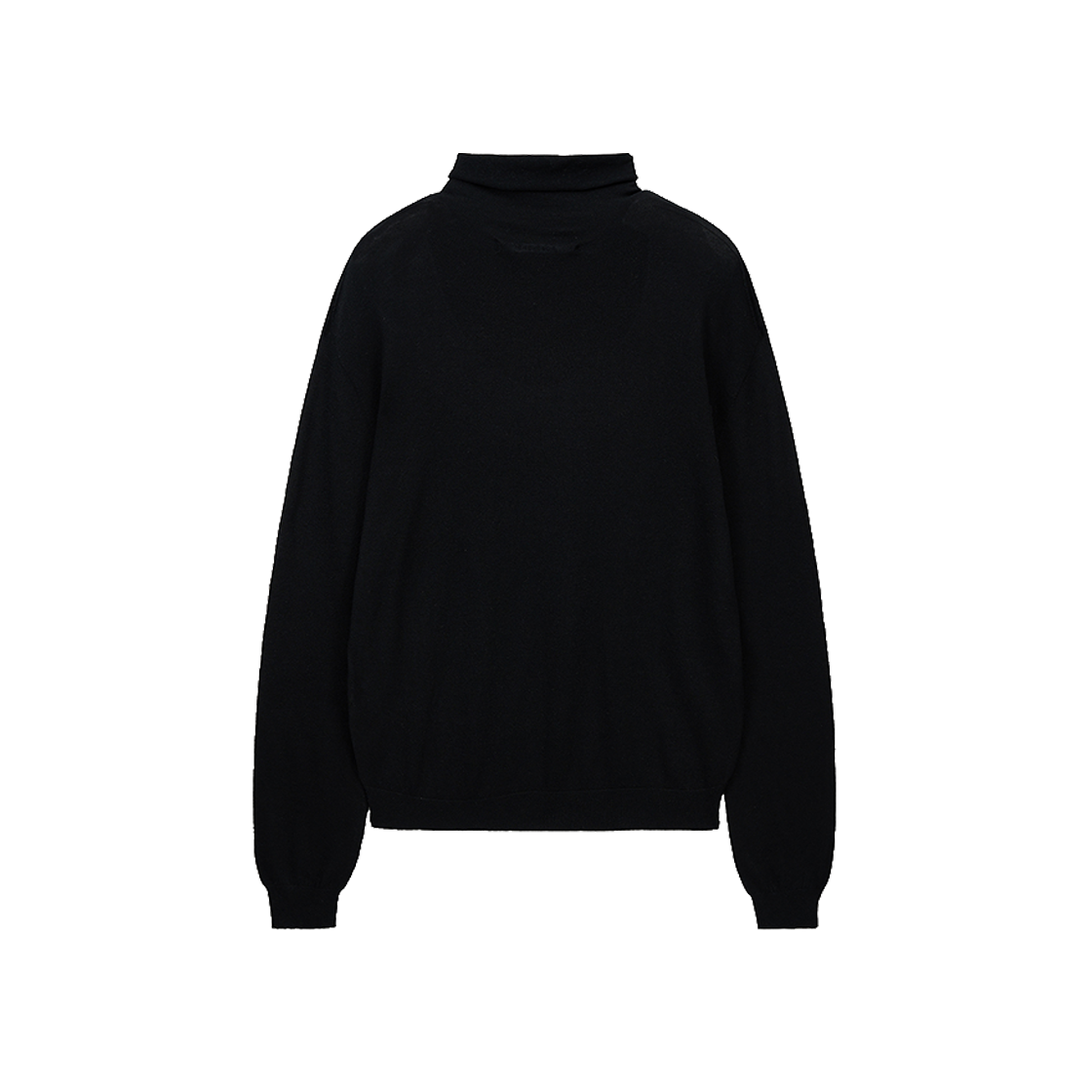 지오송지오 실크블렌드 홀가먼트 터틀넥 블랙 ZI2KT201BK(ZIOSONGZIO Silk Blend Wholegarment Turtleneck Black) - 2