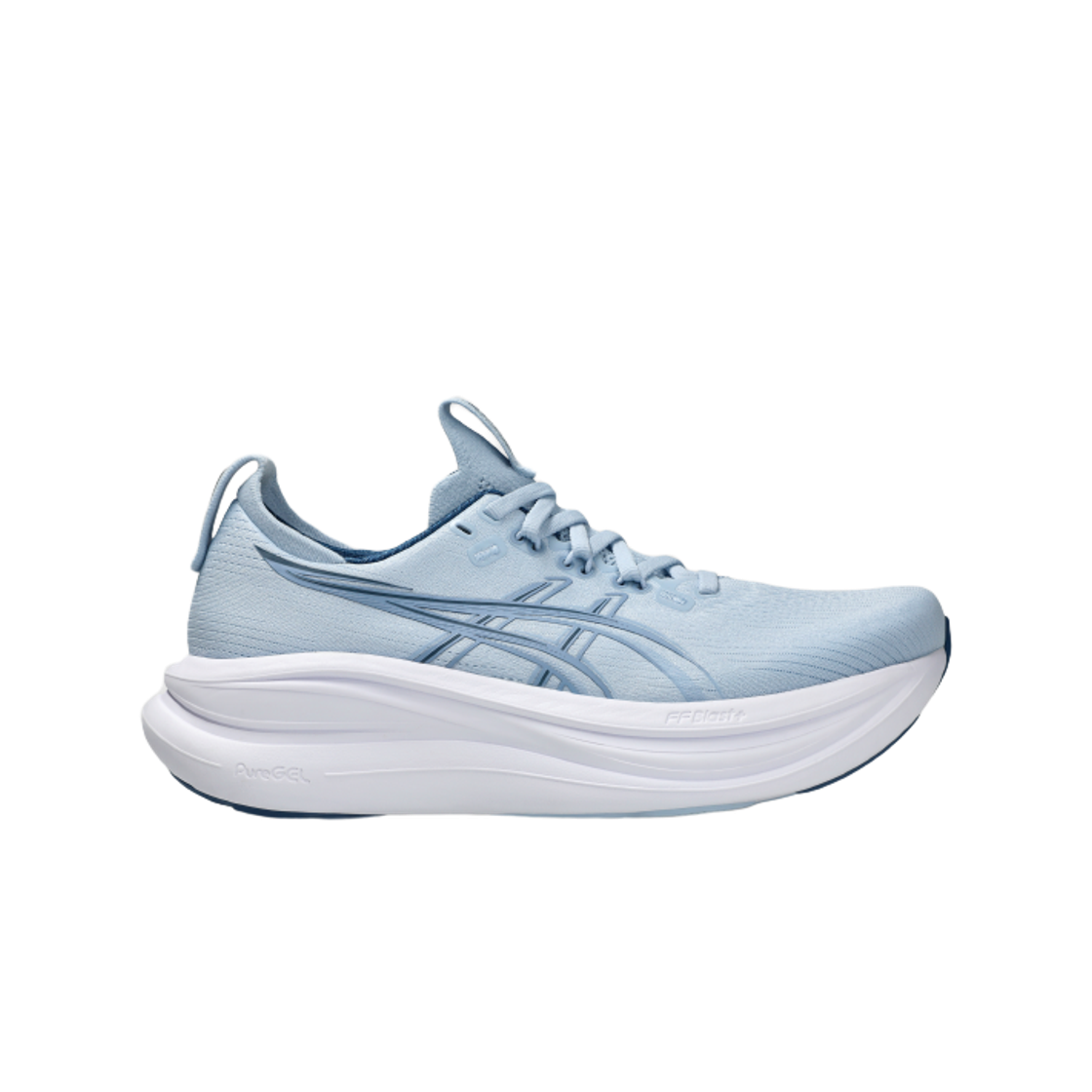 1012B899-403 (W) Asics Gel-Nimbus 28 Solid Air Calm Indigo