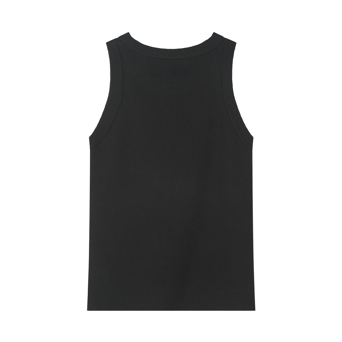 아크무어 덴스 니트 탱크 슬리브리스 블랙(ARCMOOR Dense Knit Tank Sleeveless Black) - 2